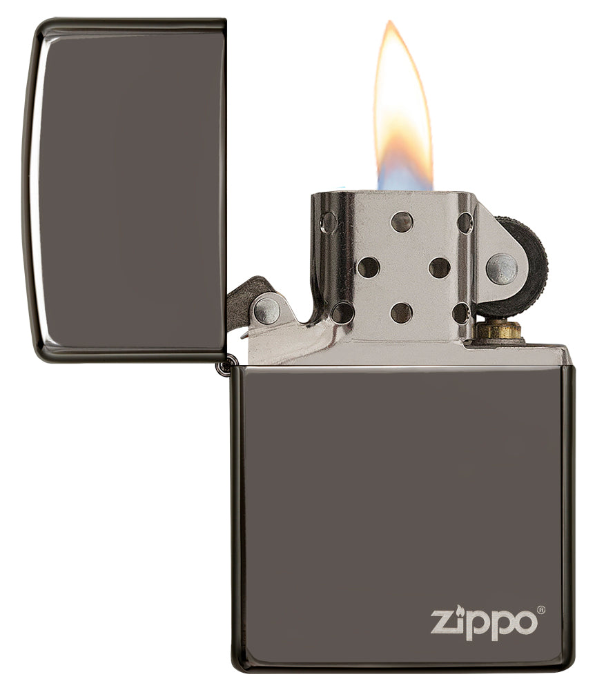 Zippo Classic Black Ice®  W Zippo Logo