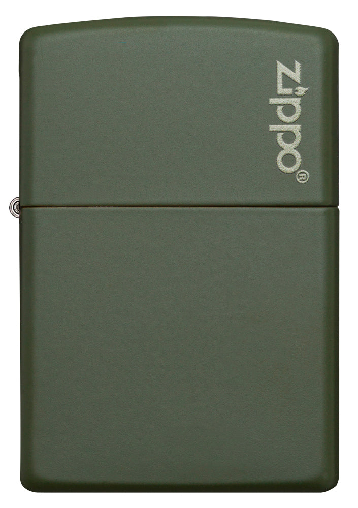 Zippo Classic Green Matte W/Zippo Logo