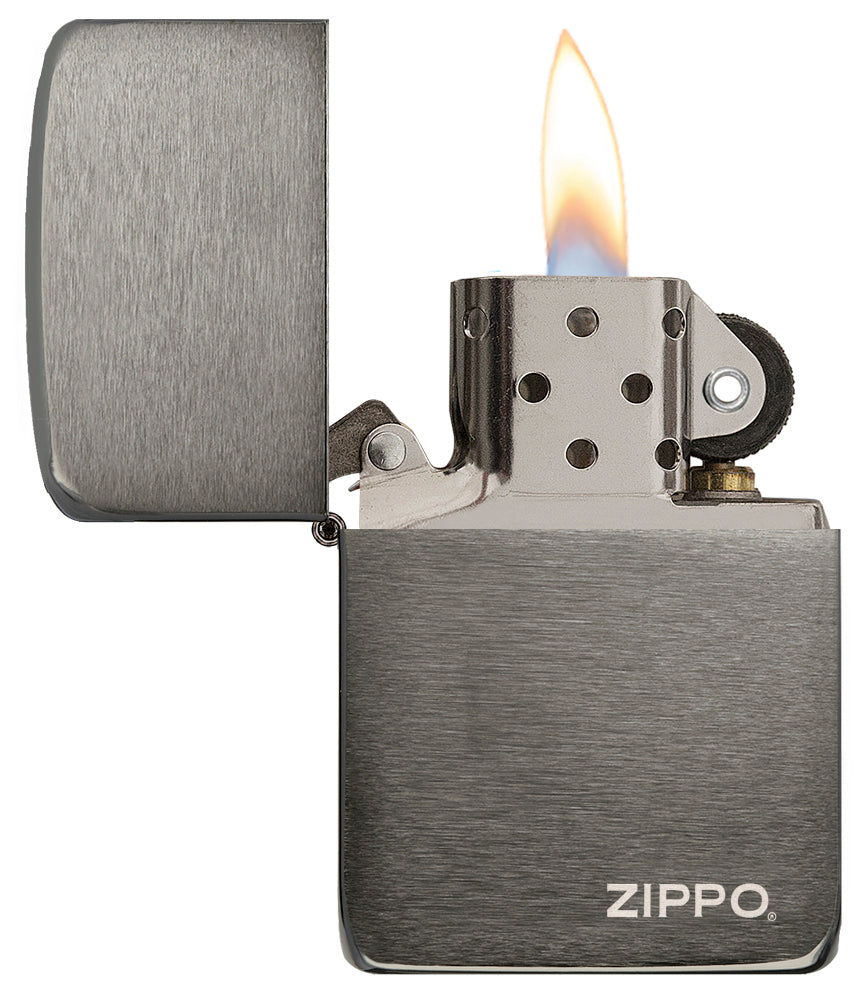 Zippo Black Ice® 1941 Replica with Zippo logo