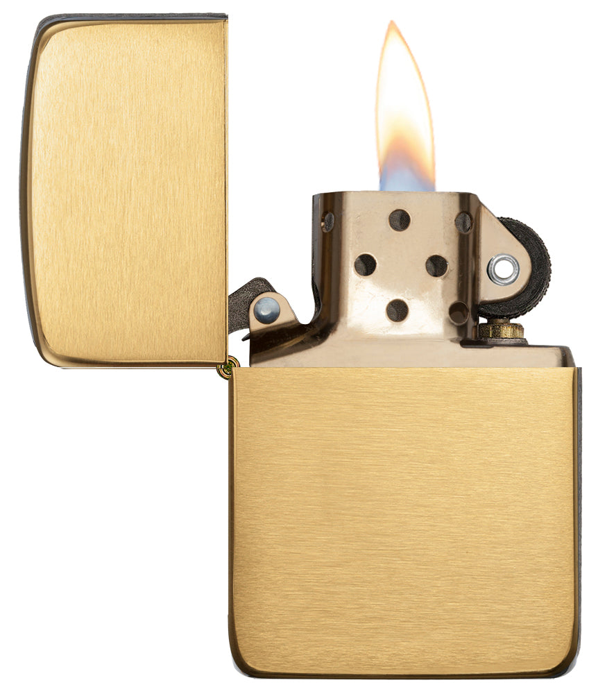 Zippo Brushed Brass 1941 Replica