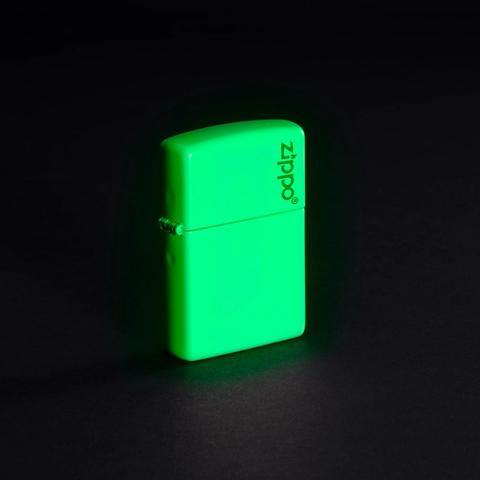 Zippo Classic Glow In The Dark Zippo Logo