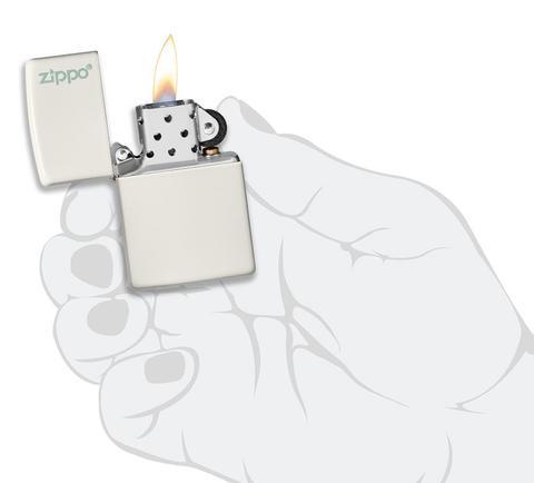 Zippo Classic Glow In The Dark Zippo Logo