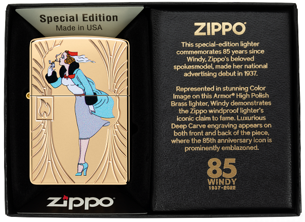 Zippo Windy 85th Anniversary Edition Lighter