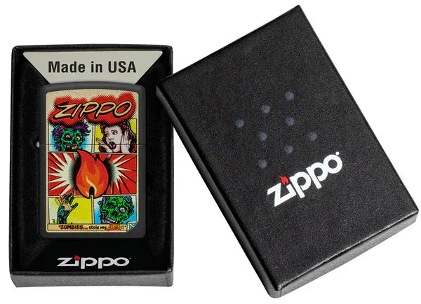Zippo Comic Zombies Design