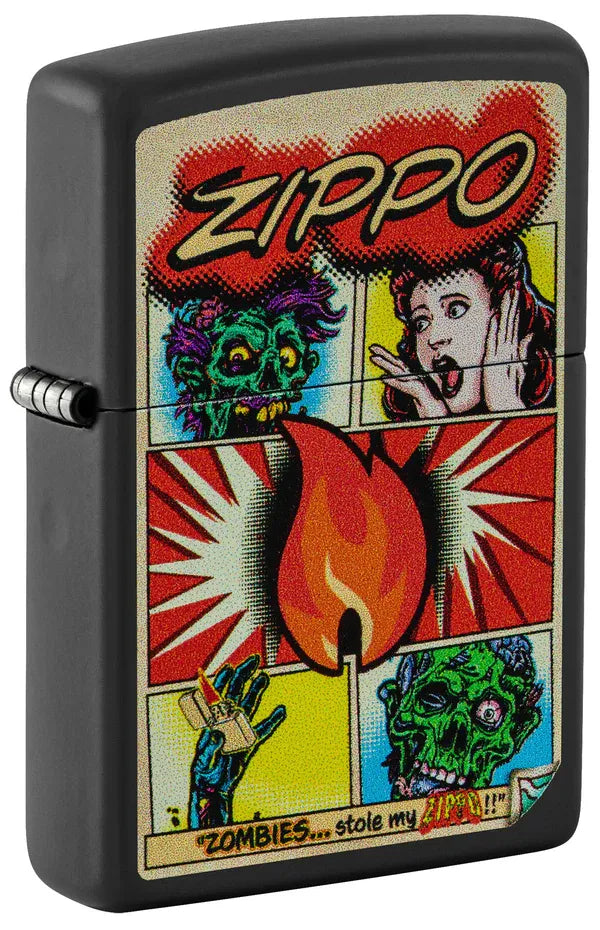 Zippo Comic Zombies Design