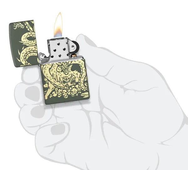 Zippo Dragon Design