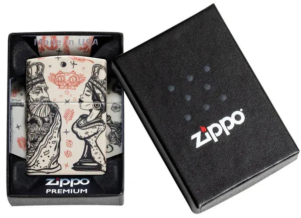 Zippo Checkmate Design