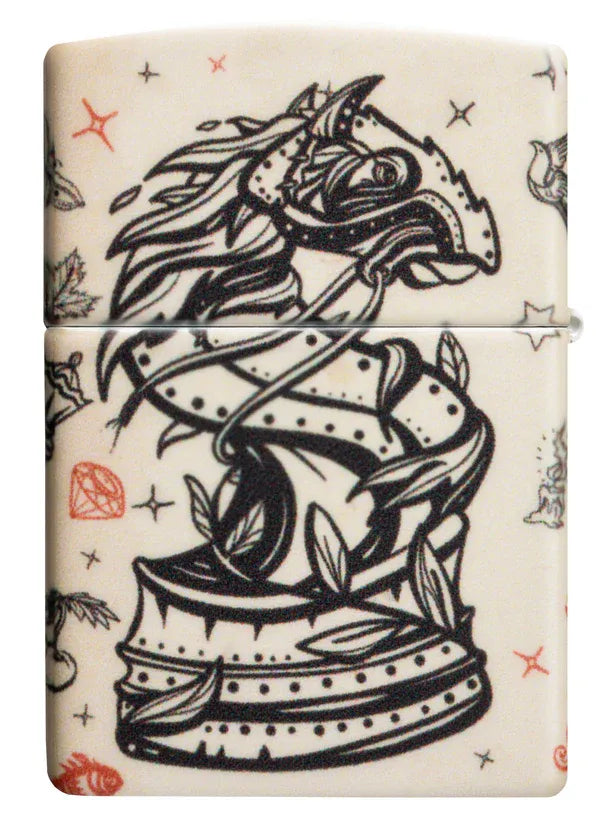 Zippo Checkmate Design