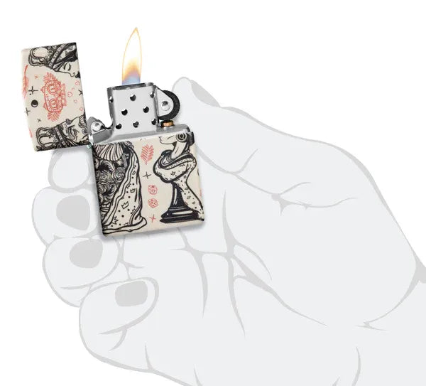 Zippo Checkmate Design