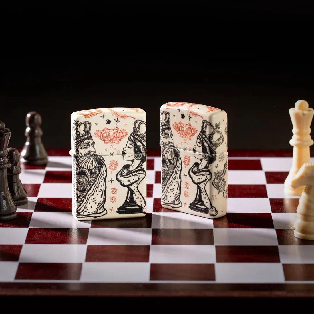 Zippo Checkmate Design