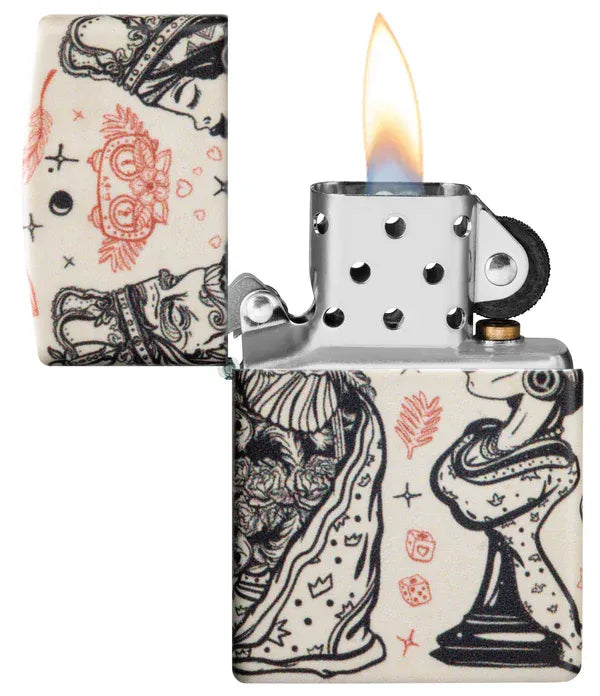 Zippo Checkmate Design