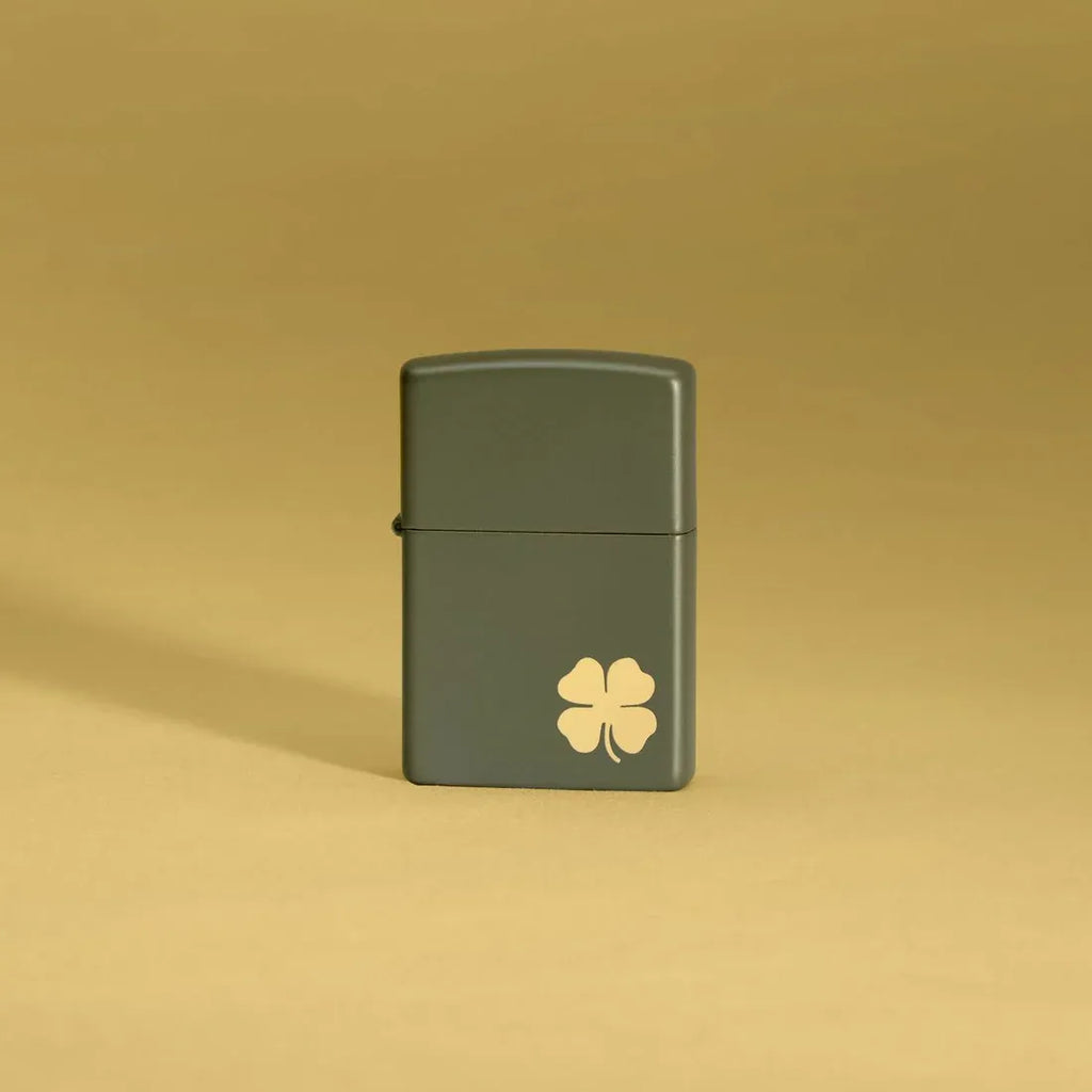 Zippo Classic Green Matte Zippo Logo