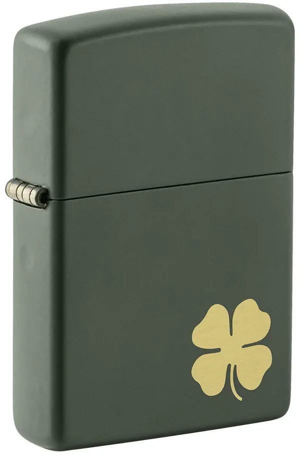 Zippo Classic Green Matte Zippo Logo
