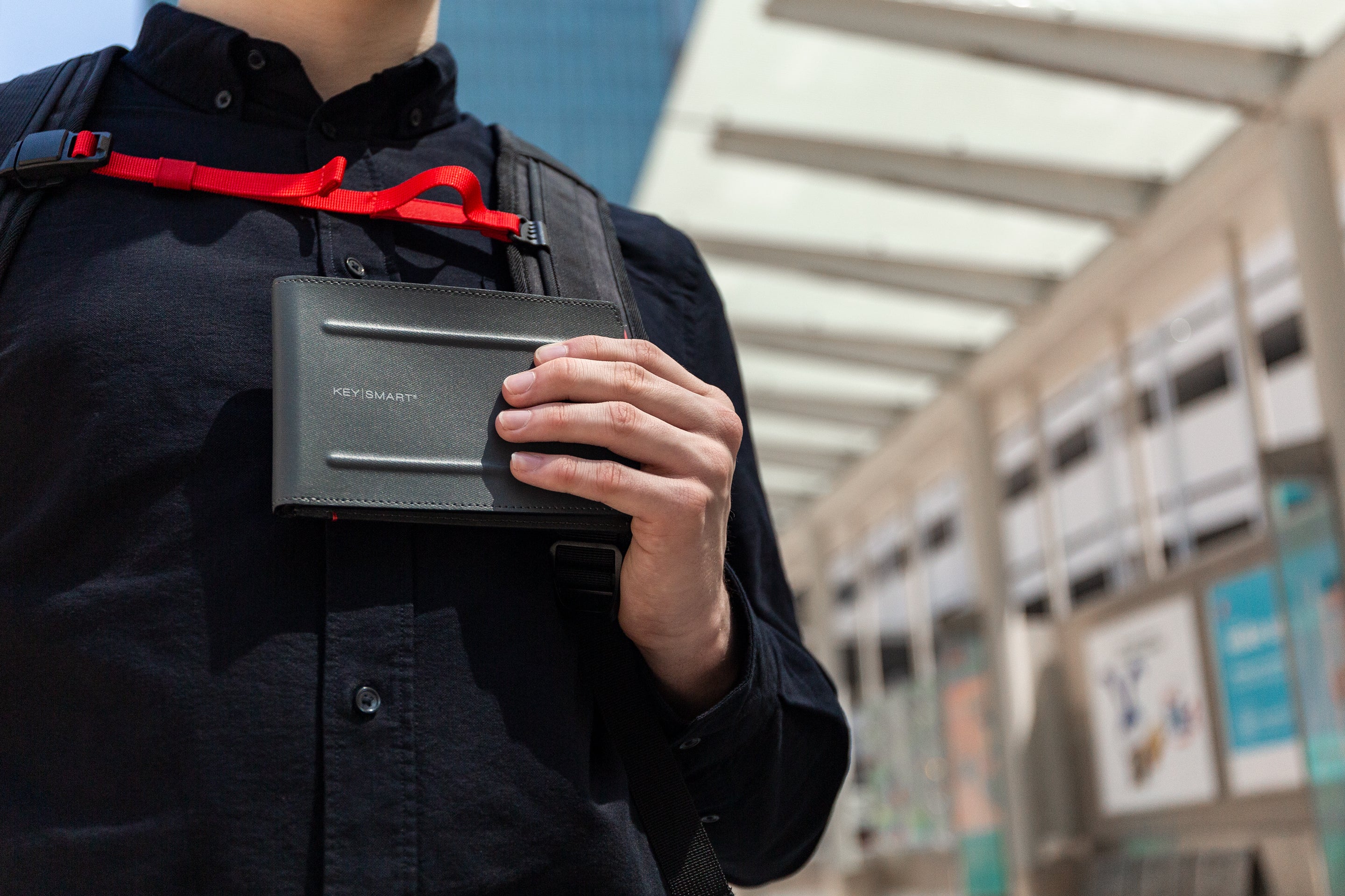 Urban Union Passport Wallet - Light Grey