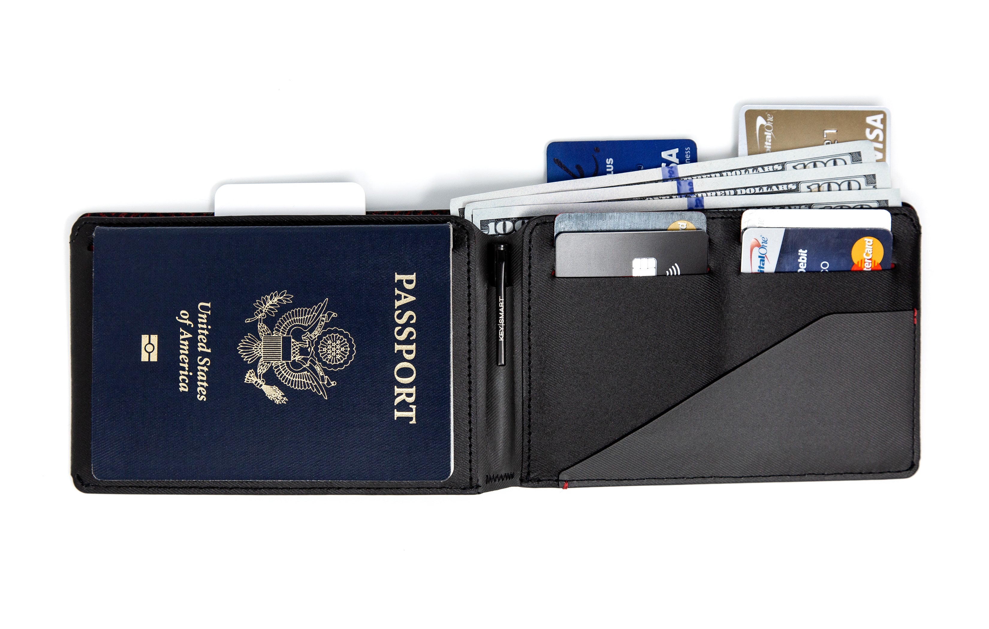 Urban Union Passport Wallet - Light Grey