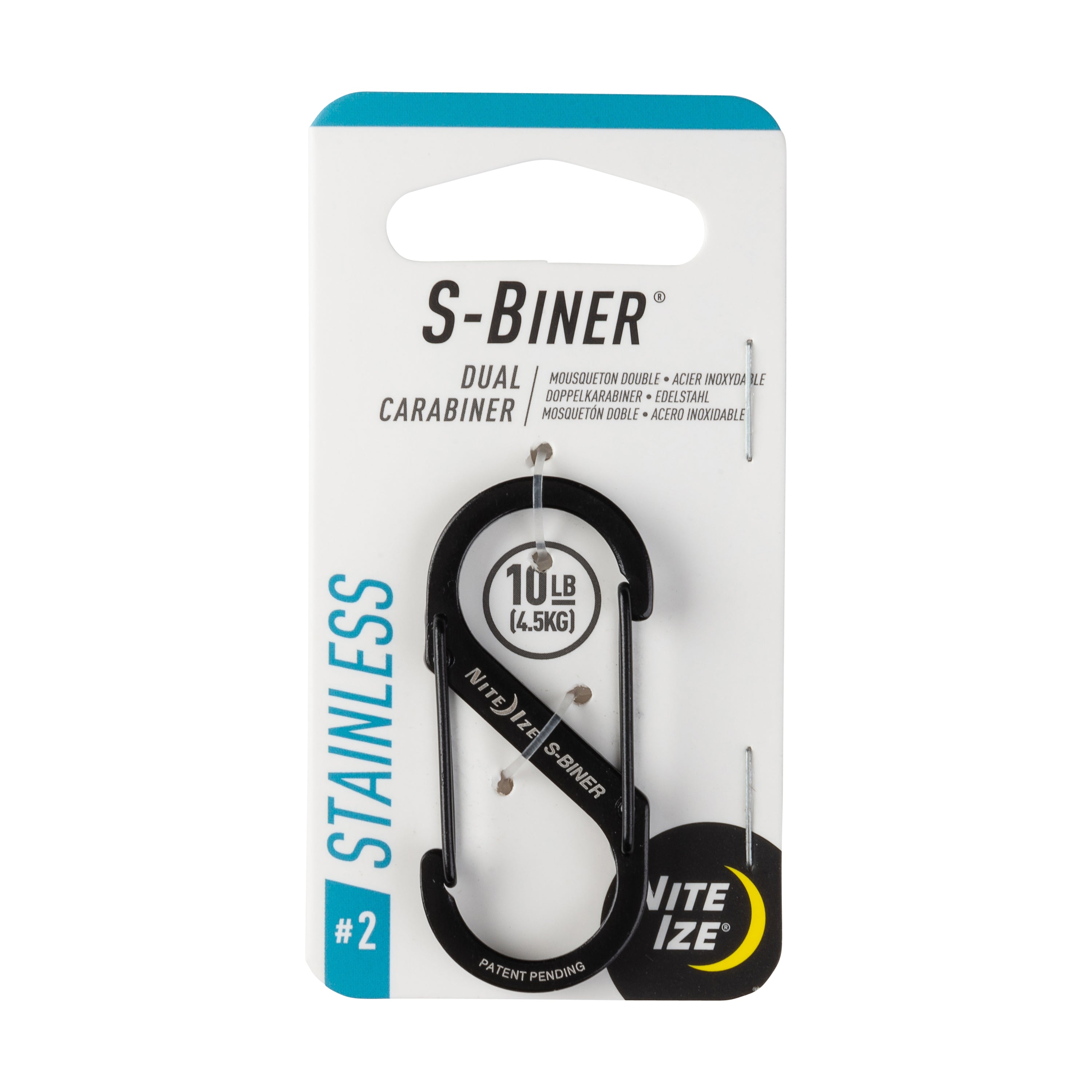 Nite Ize S-Biner Size 2-Black